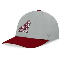 Men's Top of the World  Gray/Maroon Texas A&M Aggies Mick Flex Hat