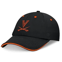 Men's Top of the World Black Virginia Cavaliers Release Adjustable Hat