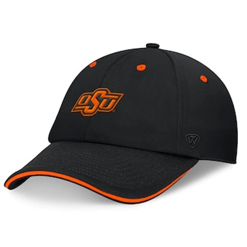 Men's Top of the World Black Oklahoma State Cowboys Release Adjustable Hat