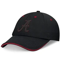 Men's Top of the World Black Alabama Crimson Tide Release Adjustable Hat