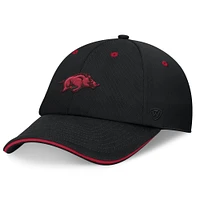 Men's Top of the World Black Arkansas Razorbacks Release Adjustable Hat