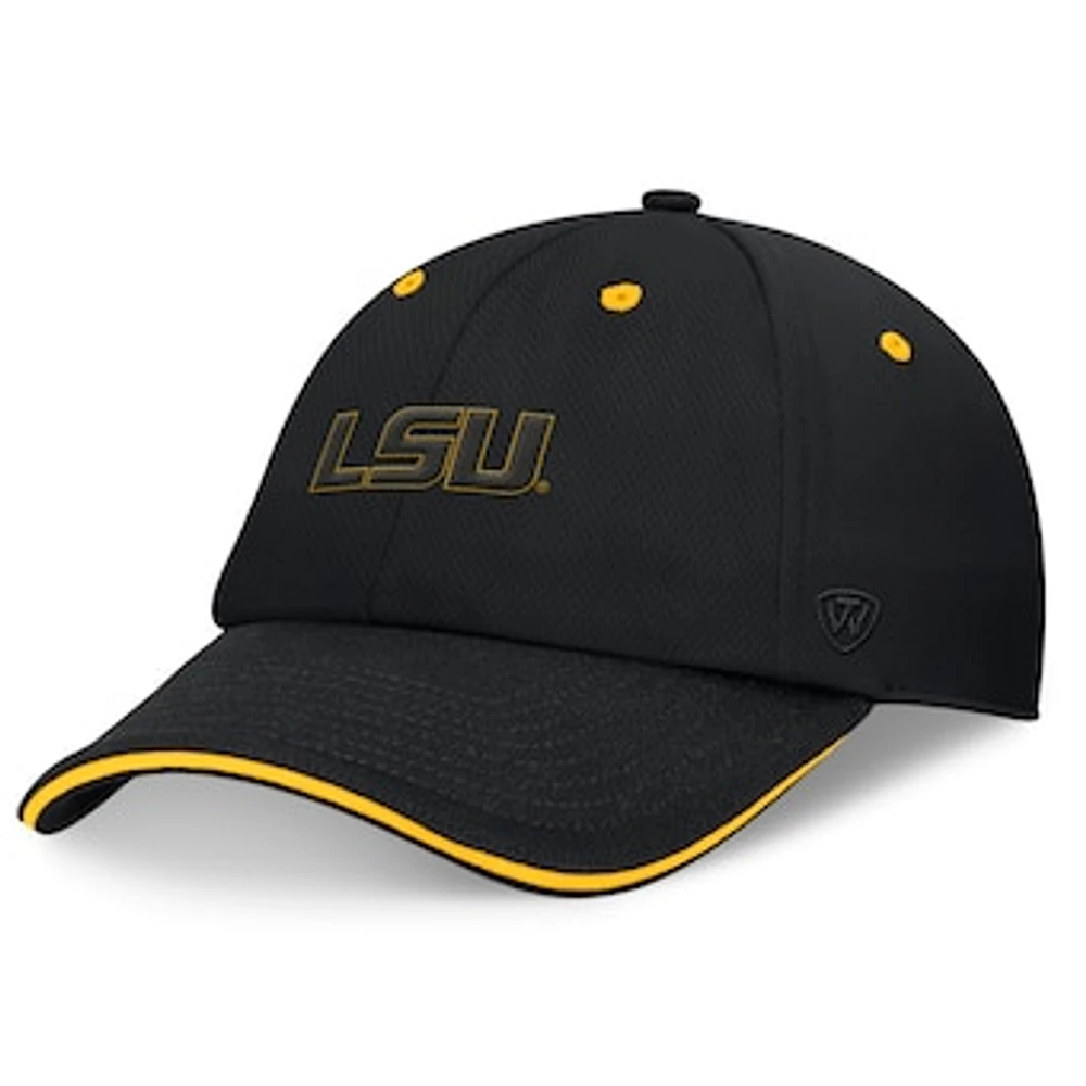 Men's Top of the World Black LSU Tigers Release Adjustable Hat