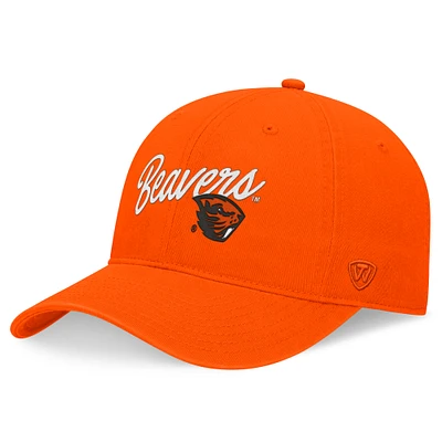 Men's Top of the World Orange Oregon State Beavers Heritage CeeCee Adjustable Hat