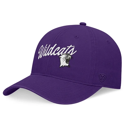 Men's Top of the World Purple Northwestern Wildcats Heritage CeeCee Adjustable Hat