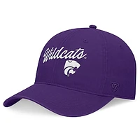 Men's Top of the World Purple Kansas State Wildcats Heritage CeeCee Adjustable Hat