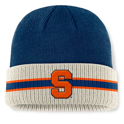 Men's Top of the World  Navy Syracuse Orange Silas Cuffed Knit Hat