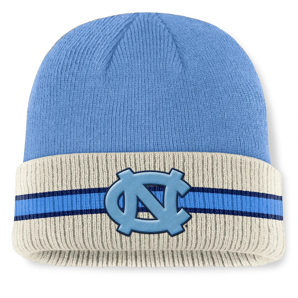 Men's Top of the World  Carolina Blue North Carolina Tar Heels Silas Cuffed Knit Hat