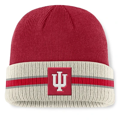 Men's Top of the World  Crimson Indiana Hoosiers Silas Cuffed Knit Hat