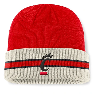 Men's Top of the World  Red Cincinnati Bearcats Silas Cuffed Knit Hat