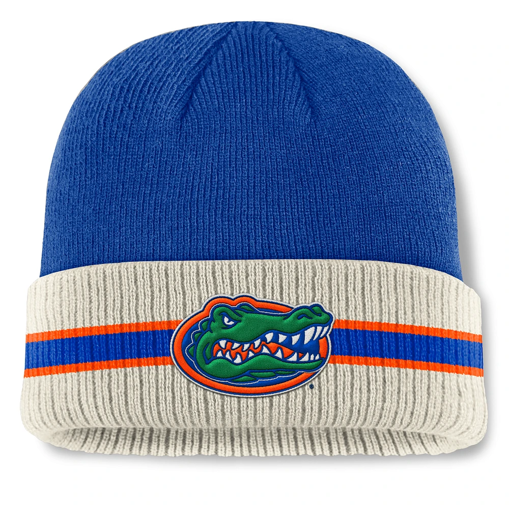 Men's Top of the World  Royal Florida Gators Silas Cuffed Knit Hat