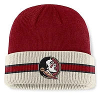 Men's Top of the World  Garnet Florida State Seminoles Silas Cuffed Knit Hat