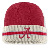 Men's Top of the World  Crimson Alabama Crimson Tide Silas Cuffed Knit Hat