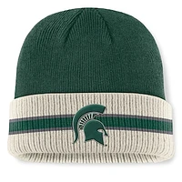 Men's Top of the World  Green Michigan State Spartans Silas Cuffed Knit Hat