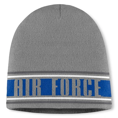 Men's Top of the World Gray Air Force Falcons Jace Knit Beanie