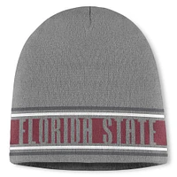 Men's Top of the World Gray Florida State Seminoles Jace Knit Beanie