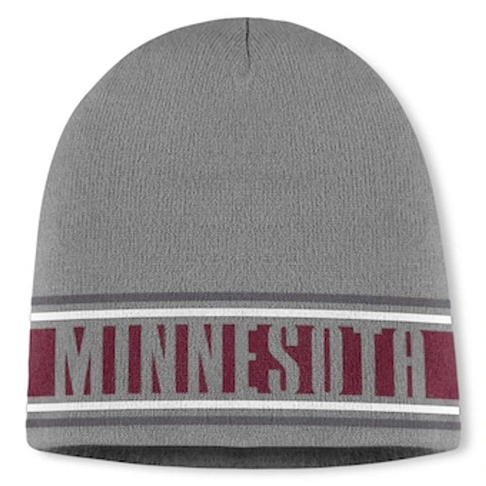 Men's Top of the World Gray Minnesota Golden Gophers Jace Knit Beanie