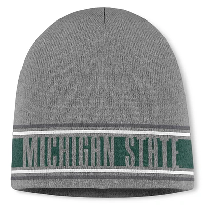 Men's Top of the World Gray Michigan State Spartans Jace Knit Beanie