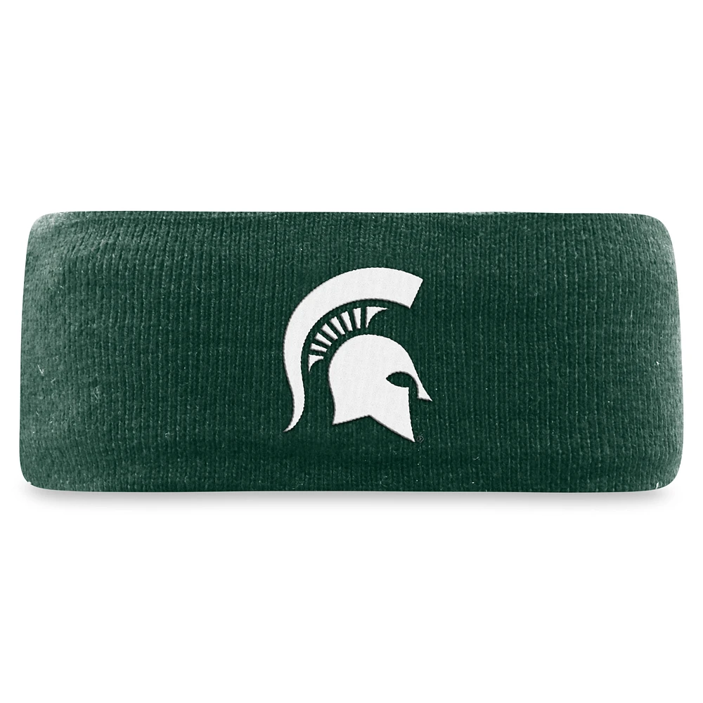 Men's Top of the World Green Michigan State Spartans Knit Headband