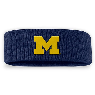 Men's Top of the World Navy Michigan Wolverines Knit Headband