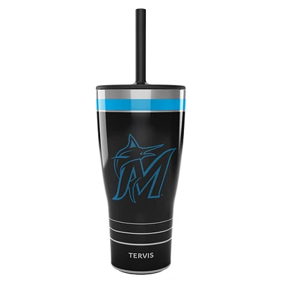 Tervis Miami Marlins 30oz. Night Game Tumbler with Straw