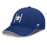 Men's Fanatics Blue Toronto Maple Leafs  Authentic Pro Rink Pinnacle Adjustable Hat