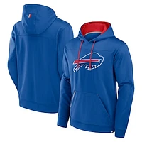 Men's Fanatics Royal Buffalo Bills Defender Fleece Pullover Hoodie