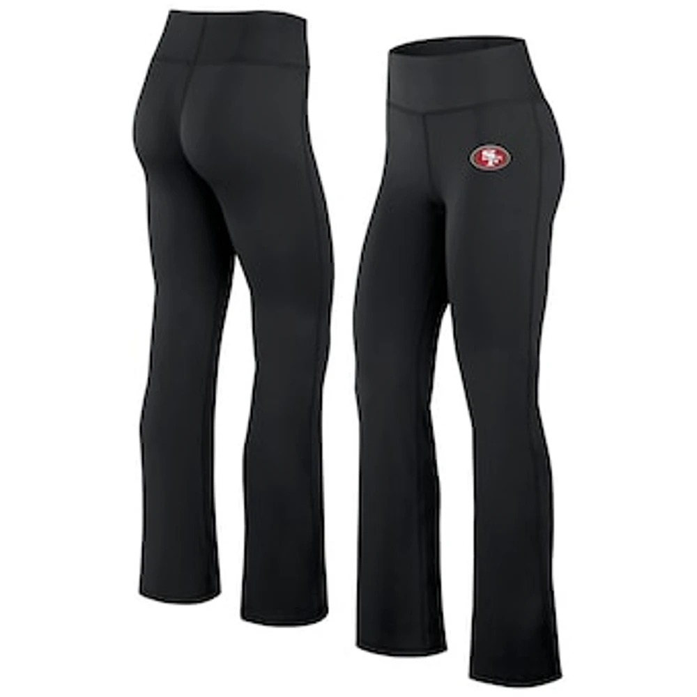 Women's Fanatics Black San Francisco 49ers Maxed Out Flare Leggings