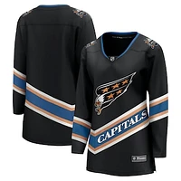 Women's Fanatics Black Washington Capitals Alternate 50th Anniversary Breakaway Jersey