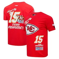 Men's Pro Standard Patrick Mahomes Red Kansas City Chiefs Fast Lane Name & Number Player T-Shirt