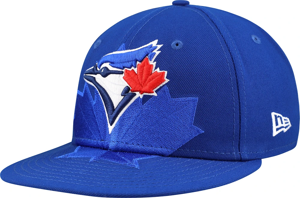 Men's New Era Royal Toronto Blue Jays Shadow Logo 59FIFTY Fitted Hat