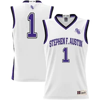 Youth  GameDay Greats White Stephen F Austin Lumberjacks #1 Basketball Jersey