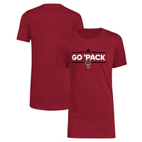 Youth adidas Red NC State Wolfpack Basic Dassler T-Shirt