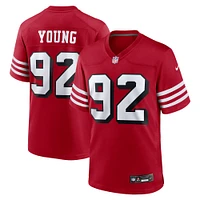 Men's Nike Chase Young Scarlet San Francisco 49ers Alternate Game Jersey