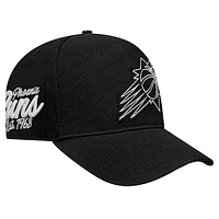 Men's Pro Standard Black Phoenix Suns Paint the City Pinch Front Snapback Hat