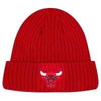 Men's Pro Standard  Red Chicago Bulls Essential Cuffed Knit Hat