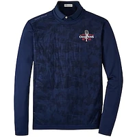 Men's Peter Millar  Navy Texas Rangers 2023 World Series Champions Bond Elite Pullover Sweatshirt