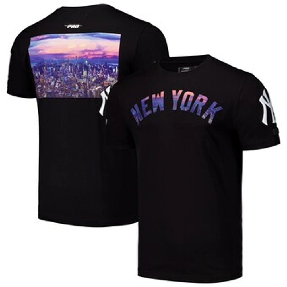 Men's Pro Standard Black New York Yankees Cityscape T-Shirt