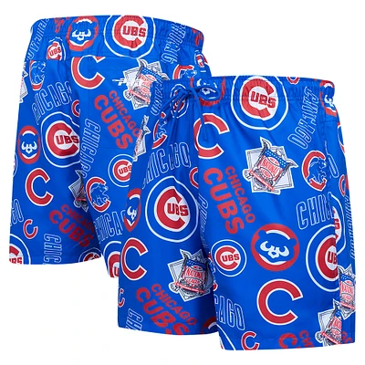 Men's Pro Standard Royal Chicago Cubs Toss Logo Woven Shorts