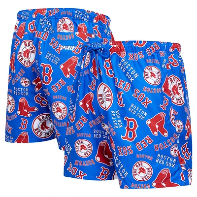 Men's Pro Standard Navy Boston Red Sox Toss Logo Woven Shorts