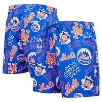 Men's Pro Standard Royal New York Mets Toss Logo Woven Shorts