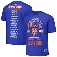 Men's Pro Standard Royal New York Mets Oversized City Tour T-Shirt