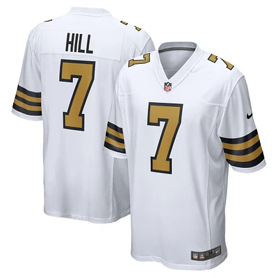 Men's Nike Taysom Hill  White New Orleans Saints Alternate Game Jersey