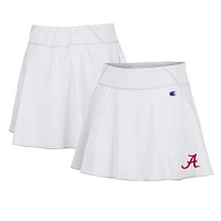 Women's Champion White Alabama Crimson Tide Tailgate Soft Touch Skort