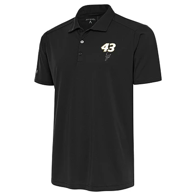 Men's Antigua Gray Erik Jones Tribute Polo