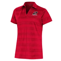 Women's Antigua  Red Austin Cindric Compass Polo
