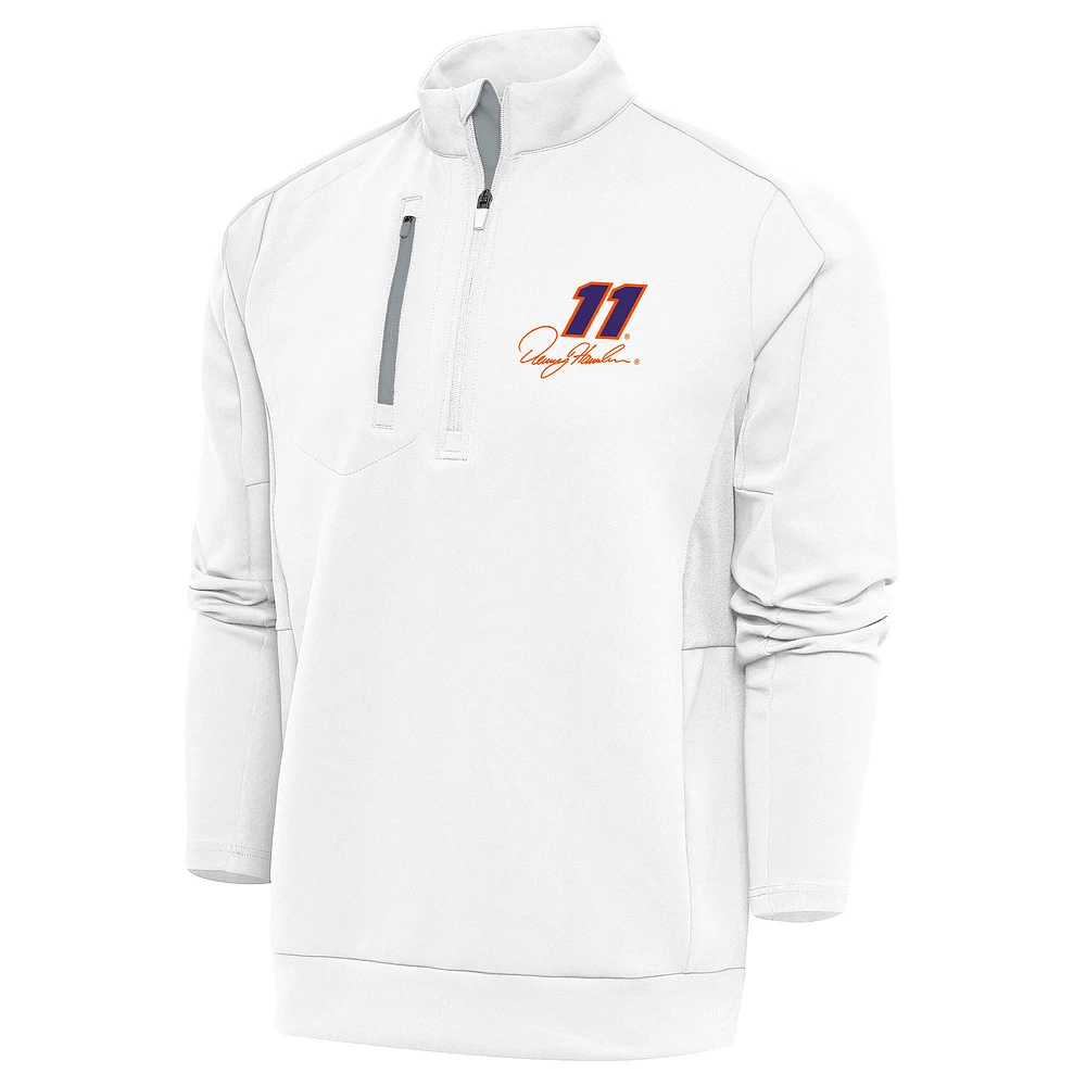 Men's Antigua Denny Hamlin Generation Quarter-Zip Pullover Top