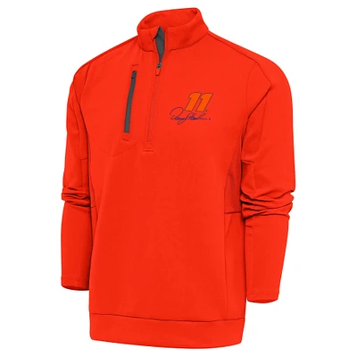Men's Antigua Denny Hamlin Generation Quarter-Zip Pullover Top