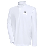 Men's Antigua Austin Dillon Tribute Quarter-Zip Pullover Top