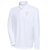 Men's Antigua Erik Jones Tribute Quarter-Zip Pullover Top