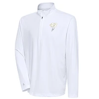 Men's Antigua Erik Jones Tribute Quarter-Zip Pullover Top